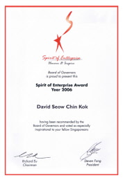 award certificate